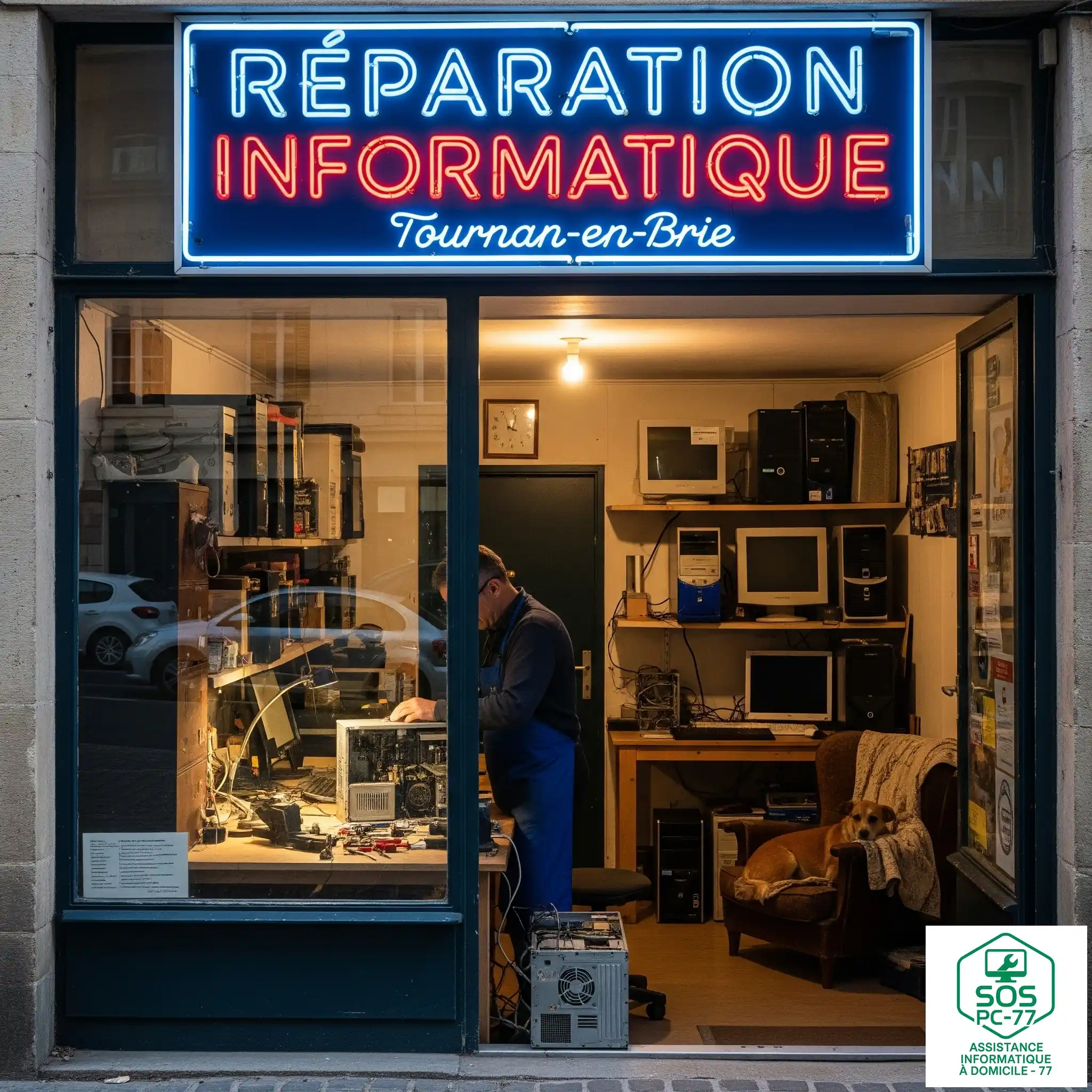 Dépannage informatique Chapelles-Bourbon